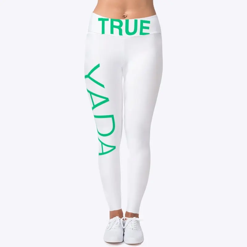 Leggings-white/green