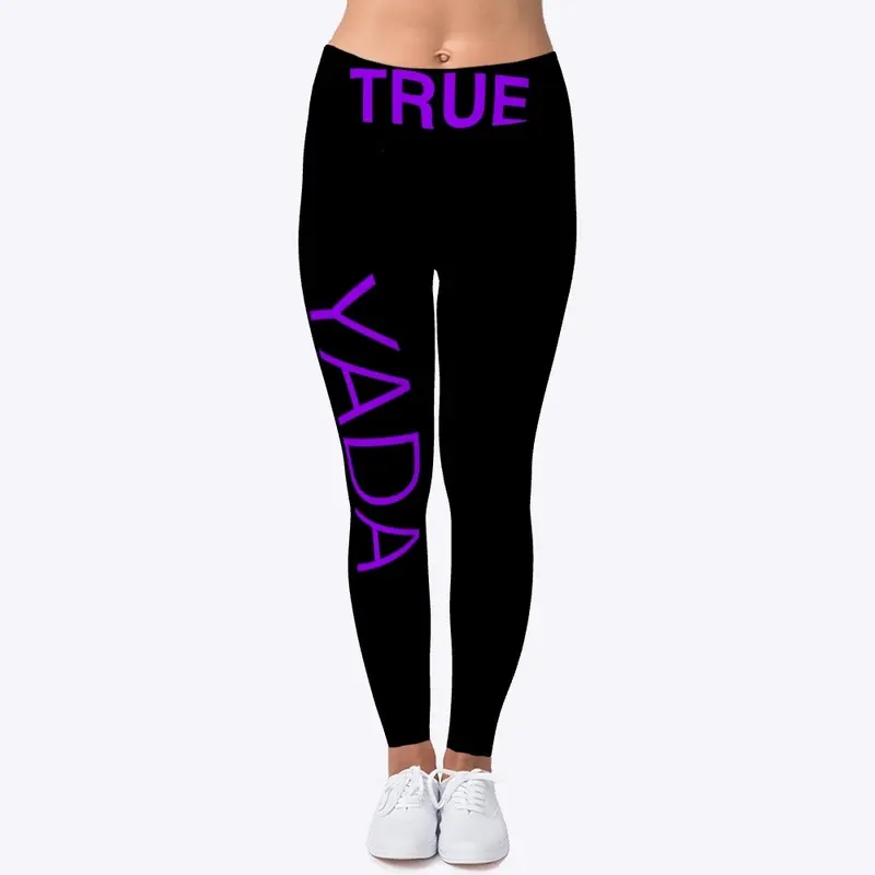 Leggings-Black/purple