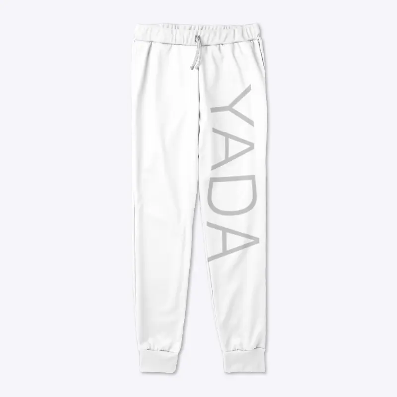 Jogger-pant-White/Gray