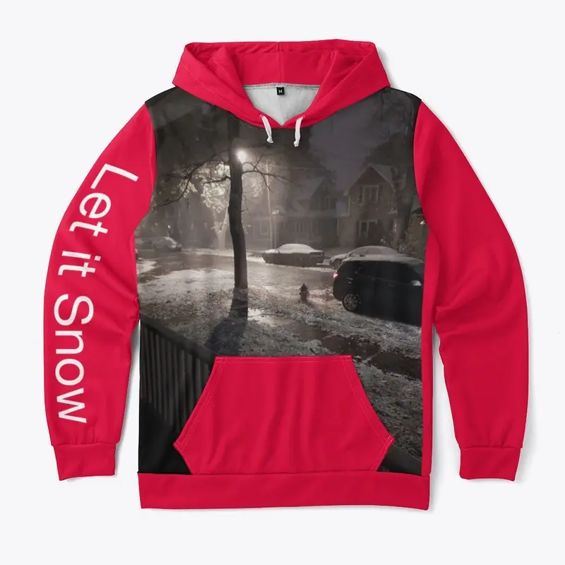 Holiday Hoodie-Red 